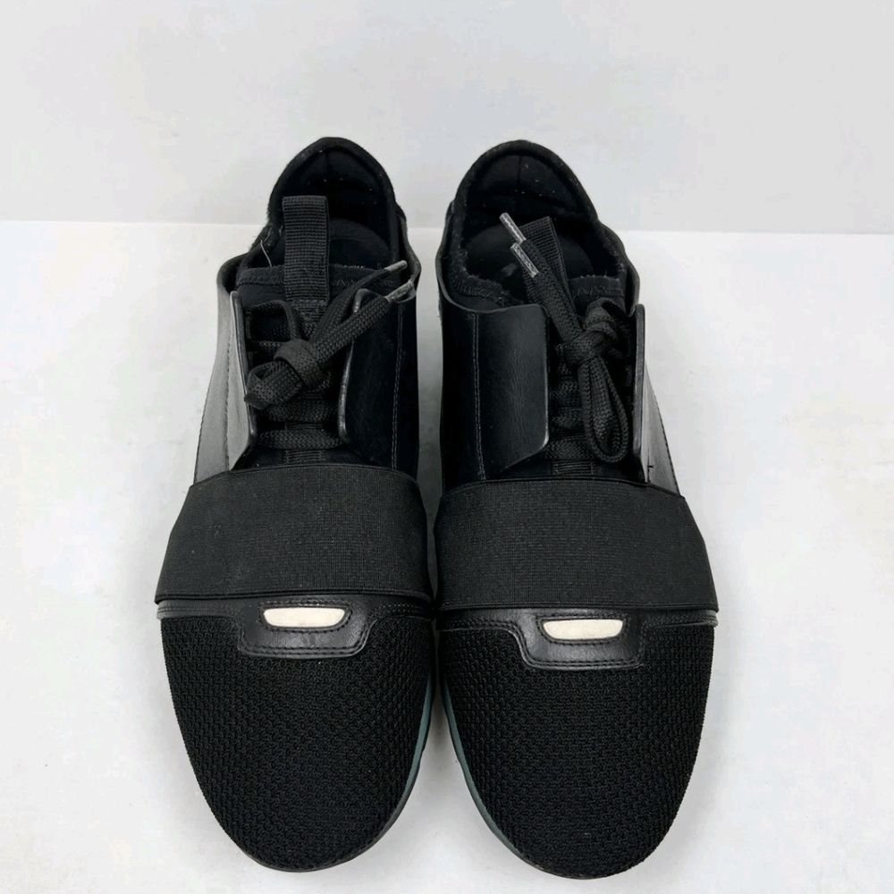 Balenciaga Black and Gray Men's Sneakers